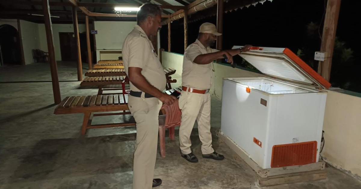 Andaman & Nicobar Islands Rangat Forest Station for protection of wilflife 