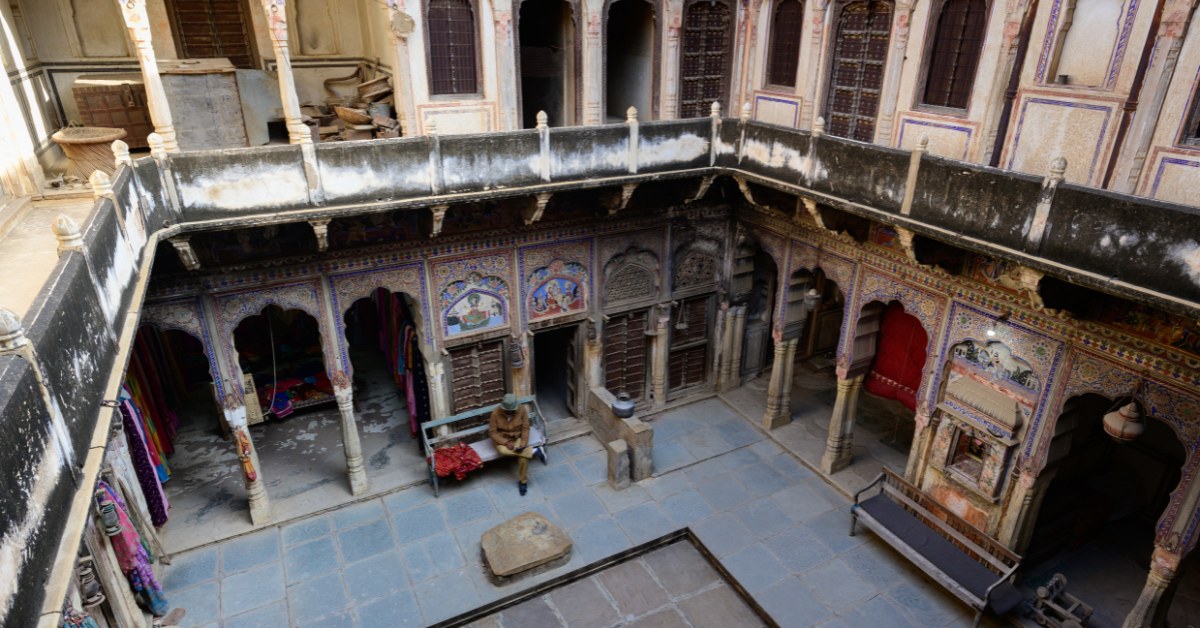 Havelis stayed cool in summer without a single fan or AC, all thanks to a smart courtyard in the middle.