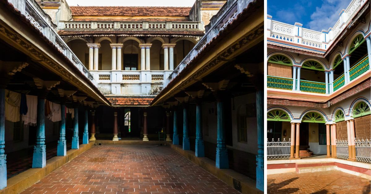 Courtyards helped release heat into the open sky at night, drawing cooler air indoors by morning.