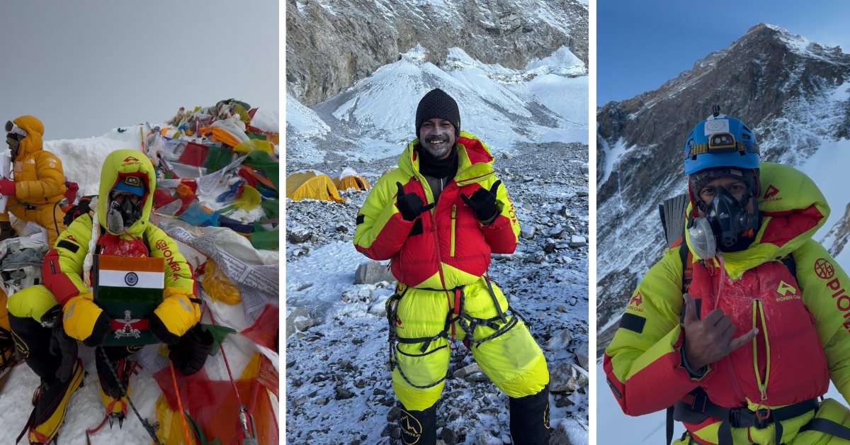 At 8,848 m, Aritra fulfilled his dream and became the first person from Tripura to summit Mount Everest.