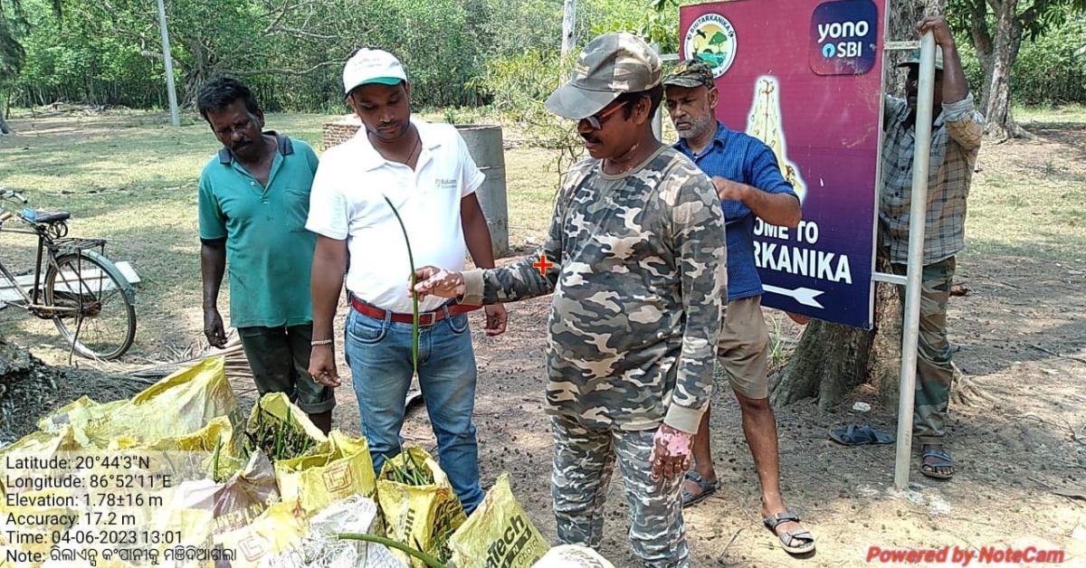 Nirakar Behera raises awareness about ecosystem conservation and mangrove reforestation.