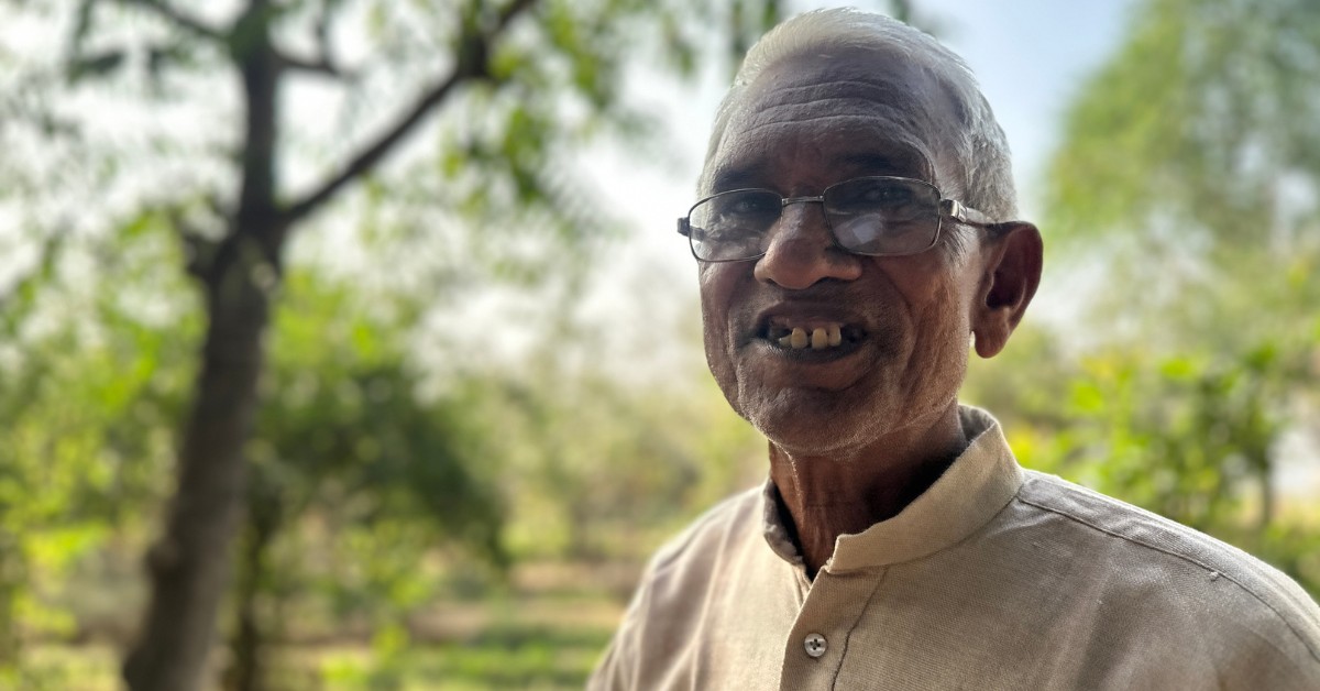 Sundaram has preserved over 700 seed varieties from 15 major crops native to Rajasthan’s dry zones.