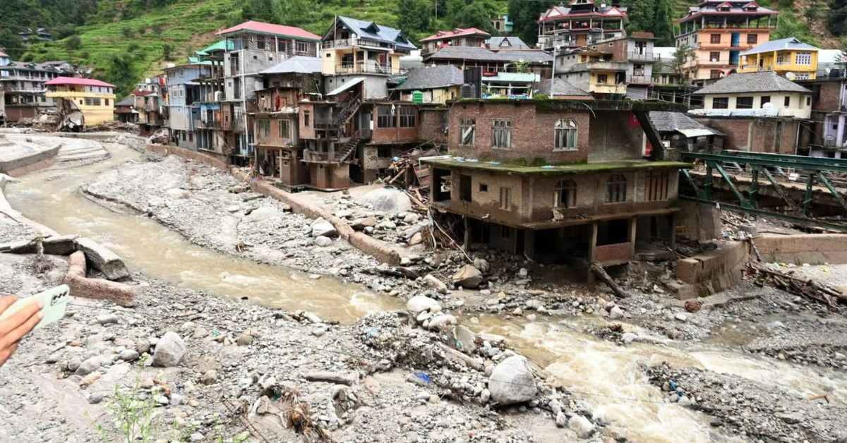 Homes have been destroyed leaving families without any hope in Mandi