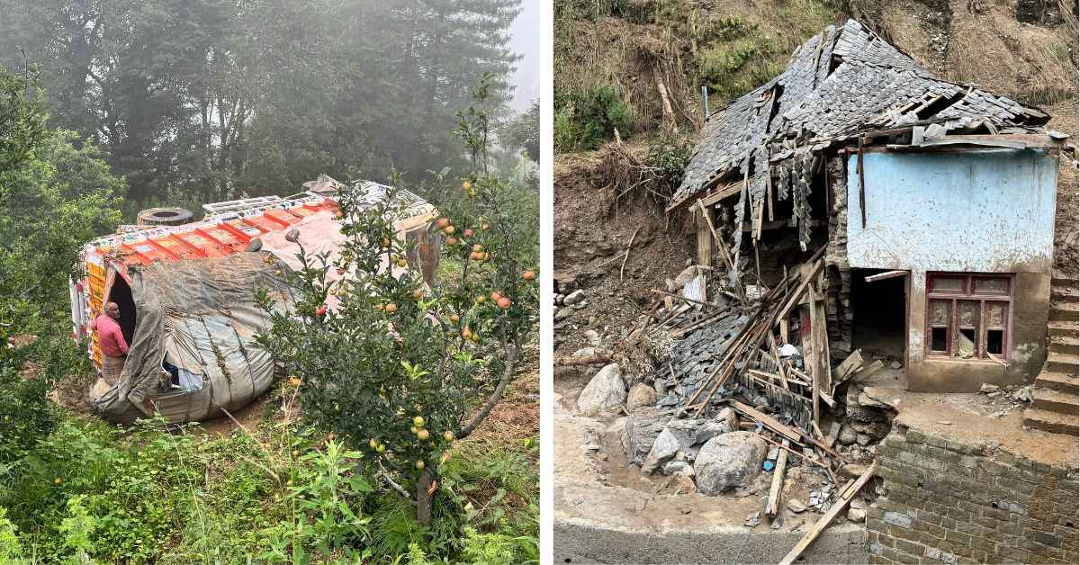 The homes have been reduced to runs in most villages of Mandi