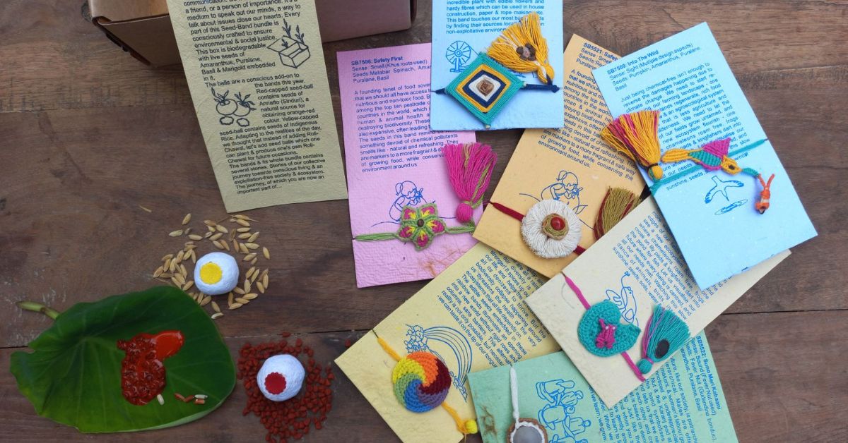 Gram Art Project creates rakhis that are sustainable, biodegradable and gentler on the planet than market alternatives 