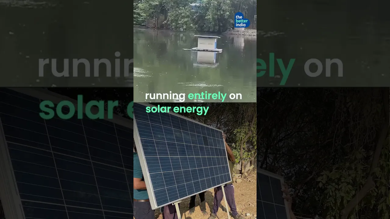 This Solar Floating Device Can Keep India’s Lakes Alive! - The Better India