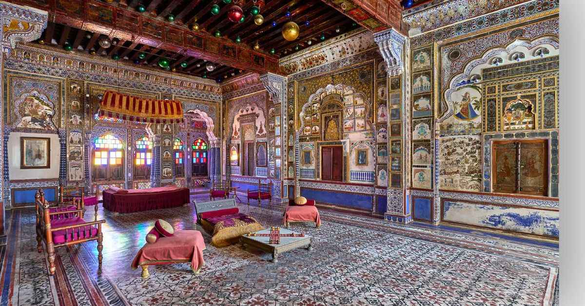 The Mehrangarh Fort Museum in Jodhpur gives people a peek into royal life through frescoes