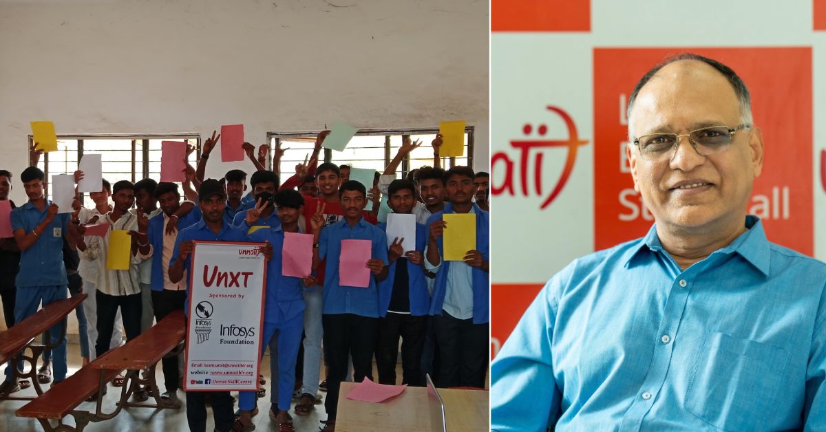 Founded by Ramesh Swamy, the foundation offers courses in English, life skills, and vocational training.