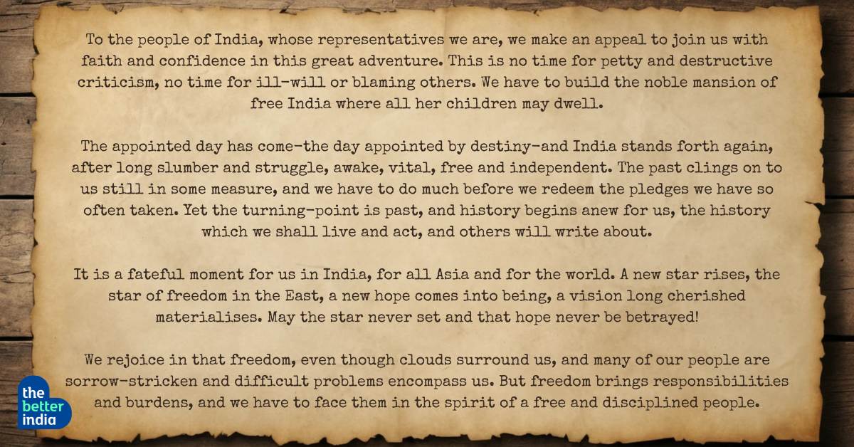 The spirit of optimism and determination rang through his words