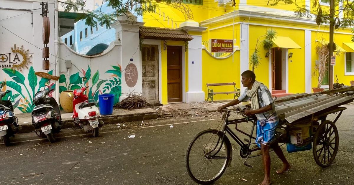Puducherry welcomes lovers with open arms and sea-soaked skies; Picture source: Earth Vagabonds