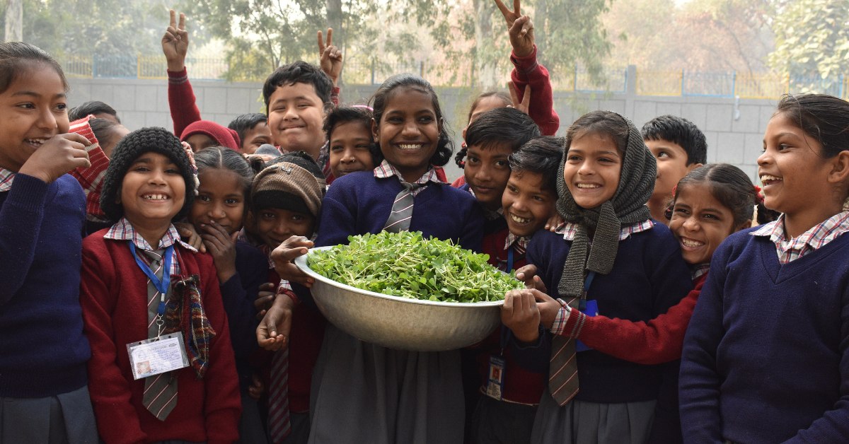 Children are learning the importance of growing their own food through the SowGood classes