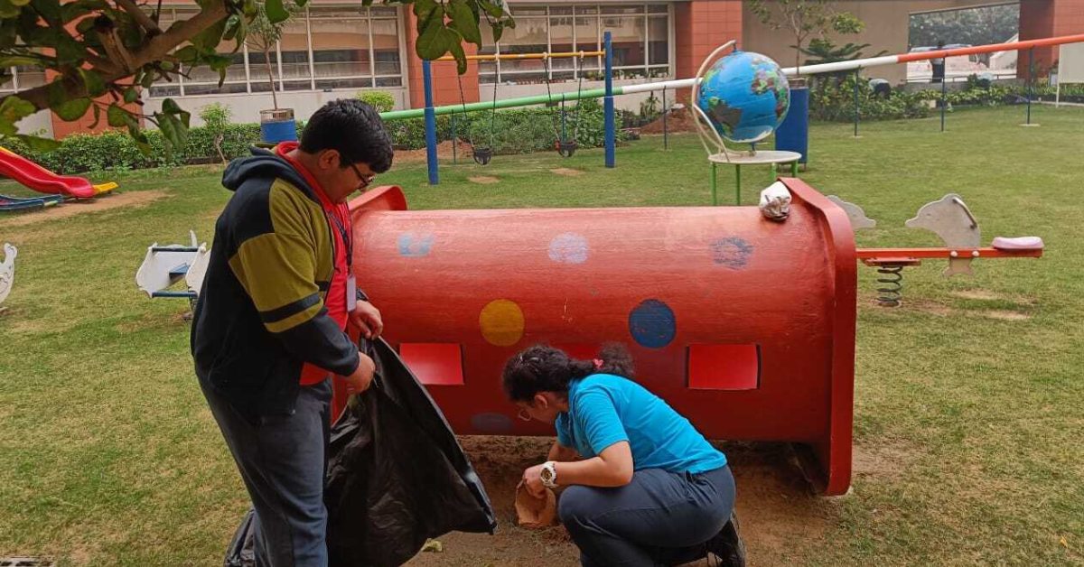 The students of Shiv Nadar School in Gurugram wanted to help the farmers by using technology