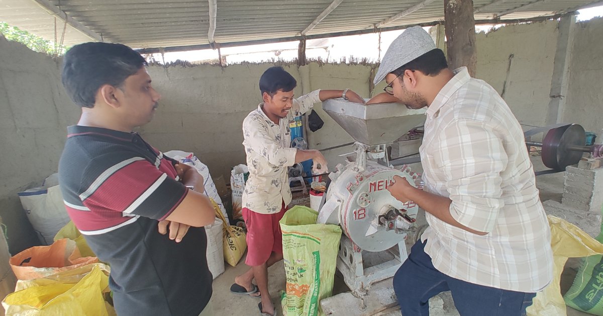 Processing and packaging rice on demand keeps the product fresh and pest-free