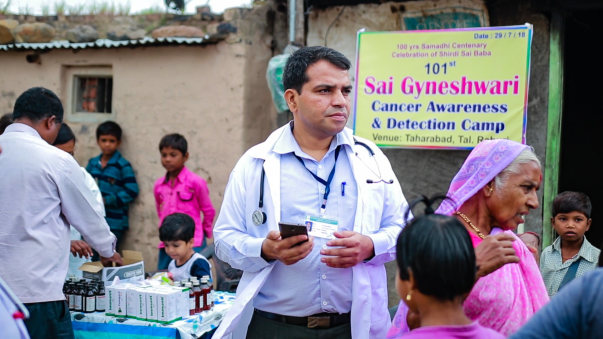 Dr Swapnil Mane’s Saidham Cancer Specialty Hospital, Dr Swapnil provides oncology care to the poor