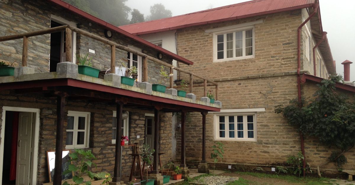 Jilling Terraces is set in a clearing amidst 100 acres of untouched forest land in Uttarakhand