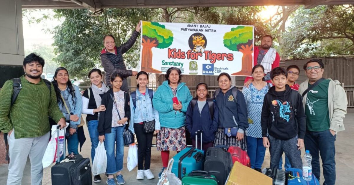 Kids for Tigers is an environmental‑education outreach programme that has reached over a million children