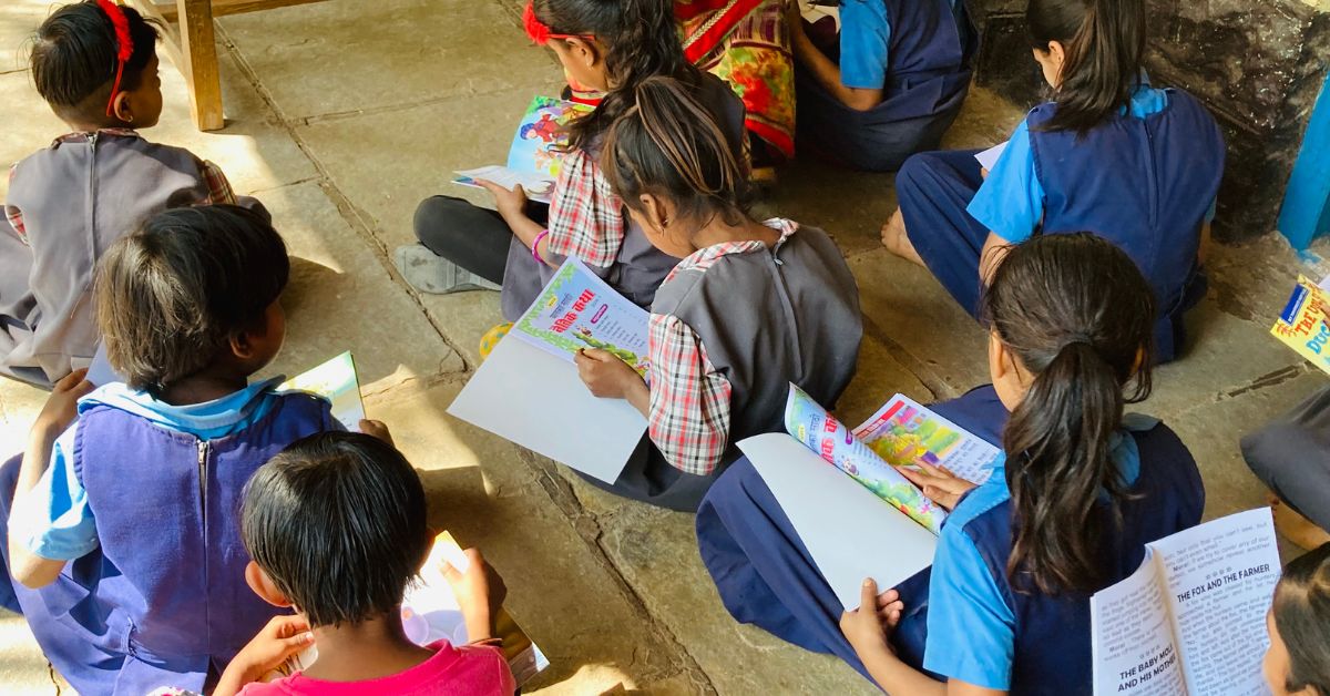 Through S for Schools, a volunteer-led initiative is delivering mobile libraries to rural government schools.