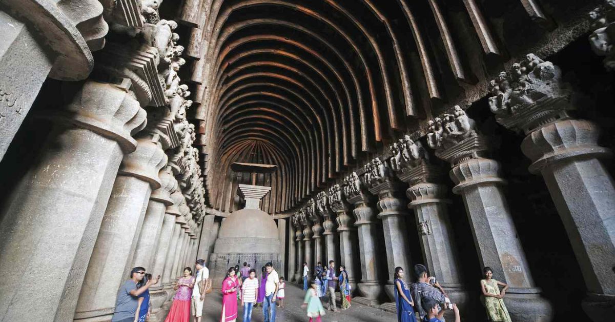 The main cave holds one of India’s largest and oldest chaityagrihas.