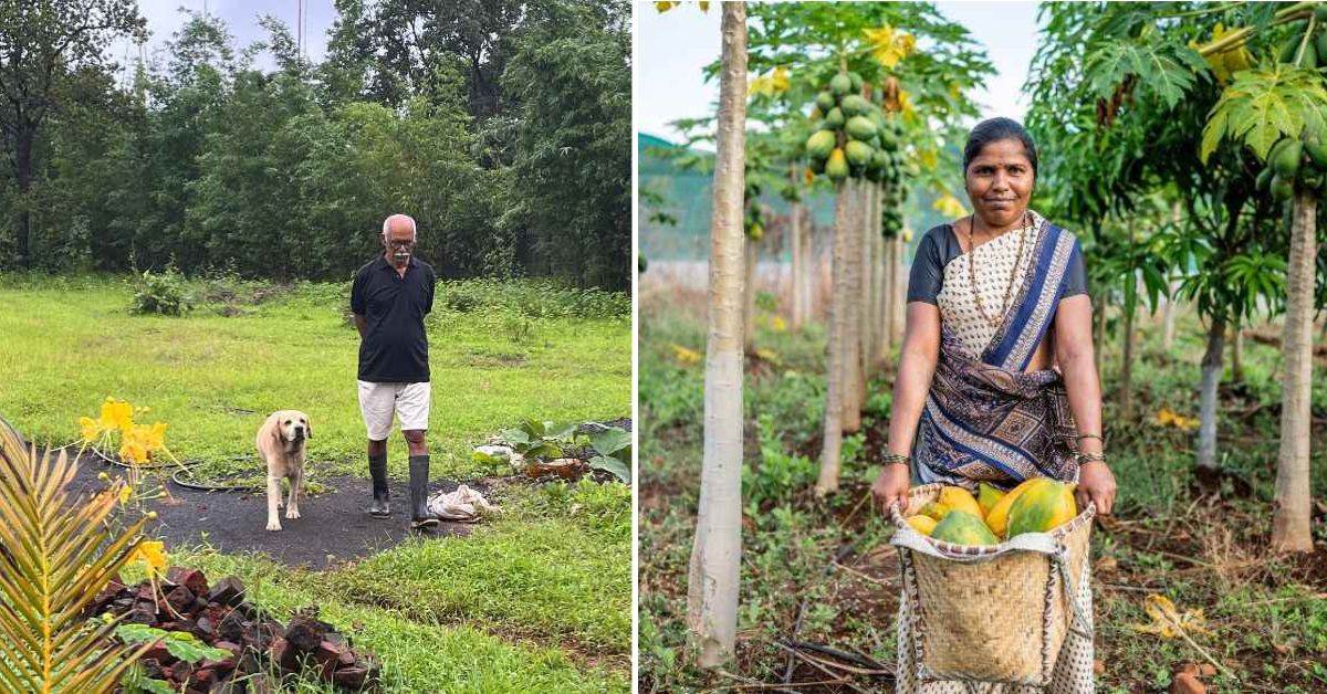 Ajit Mishra was joined by his children Neha and Amrit in this sustainable endeavour.