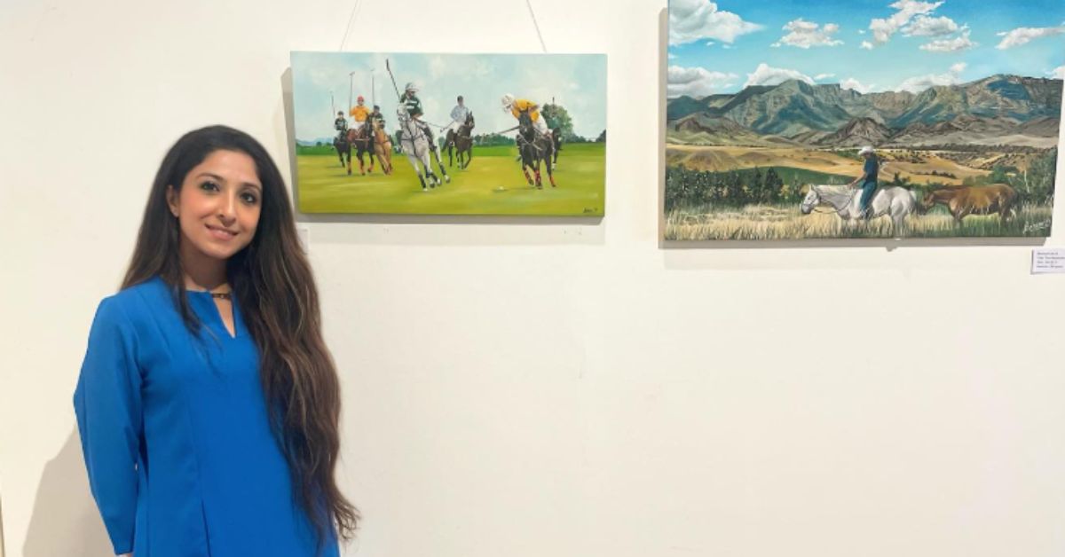 Bahaar has showcased her art at several exhibitions.