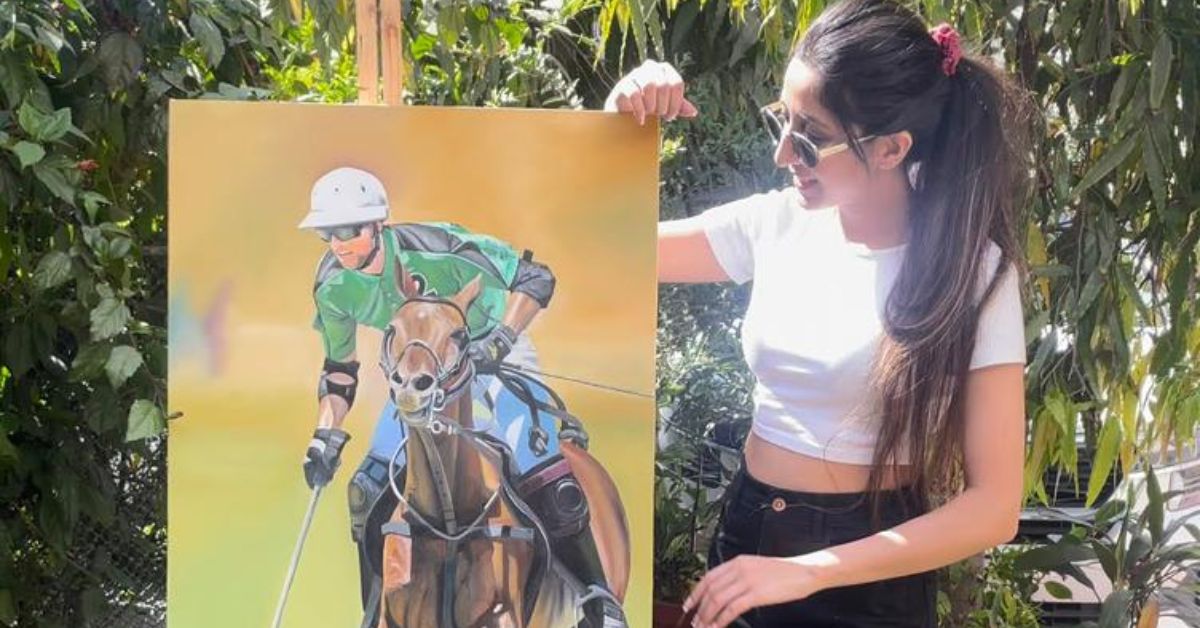 25-year-old Bahaar, a self-taught artist from Delhi has over 10,000 followers on Instagram.