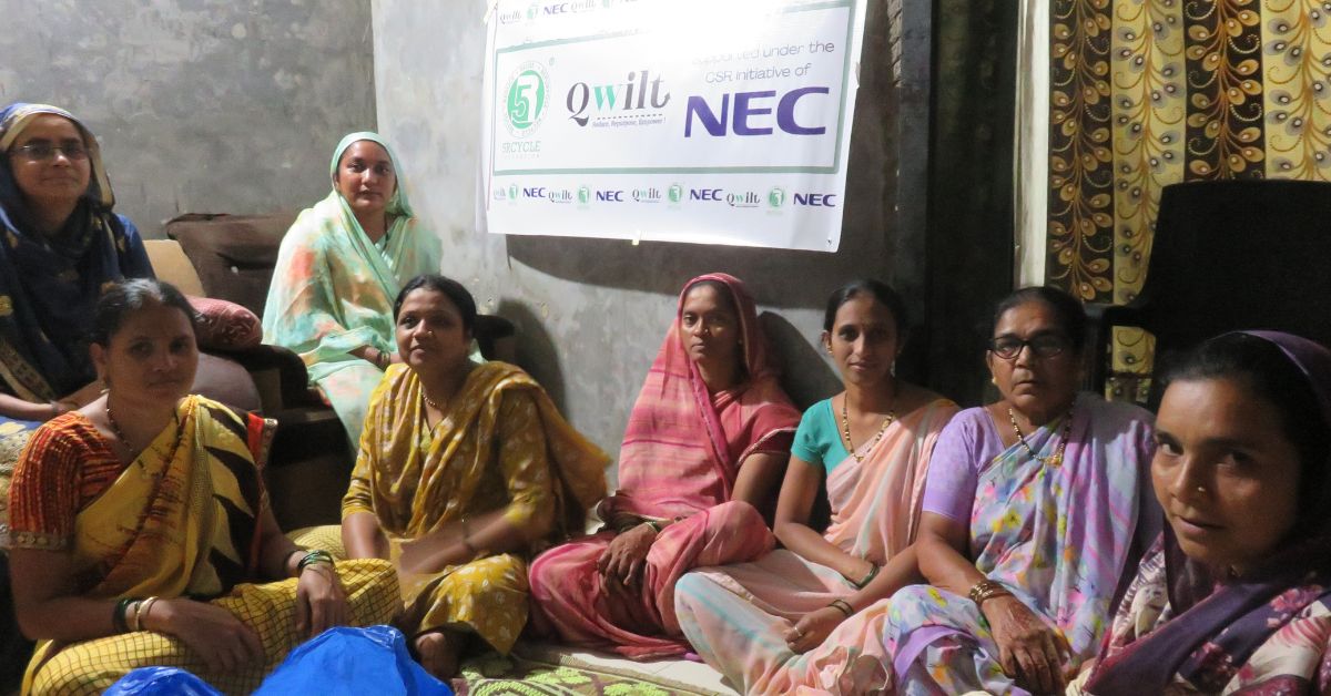 For Atharva, Qwilt is not just about preserving an art, but stitching lives together.