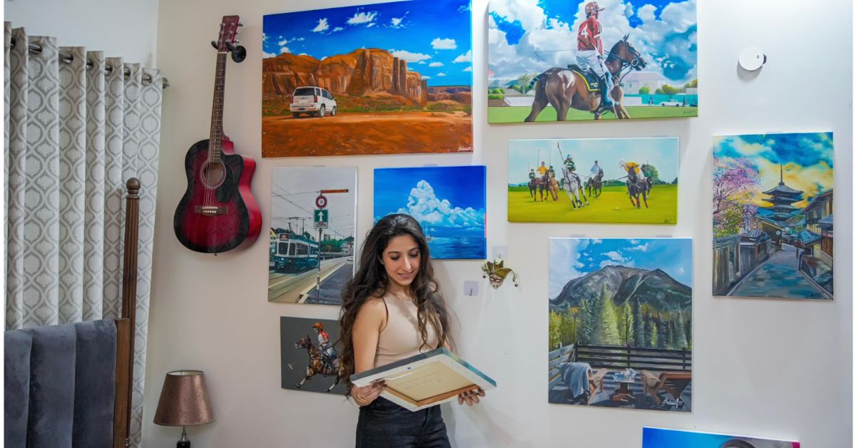 Bahaar also explored music, juggling two creative pursuits at once.