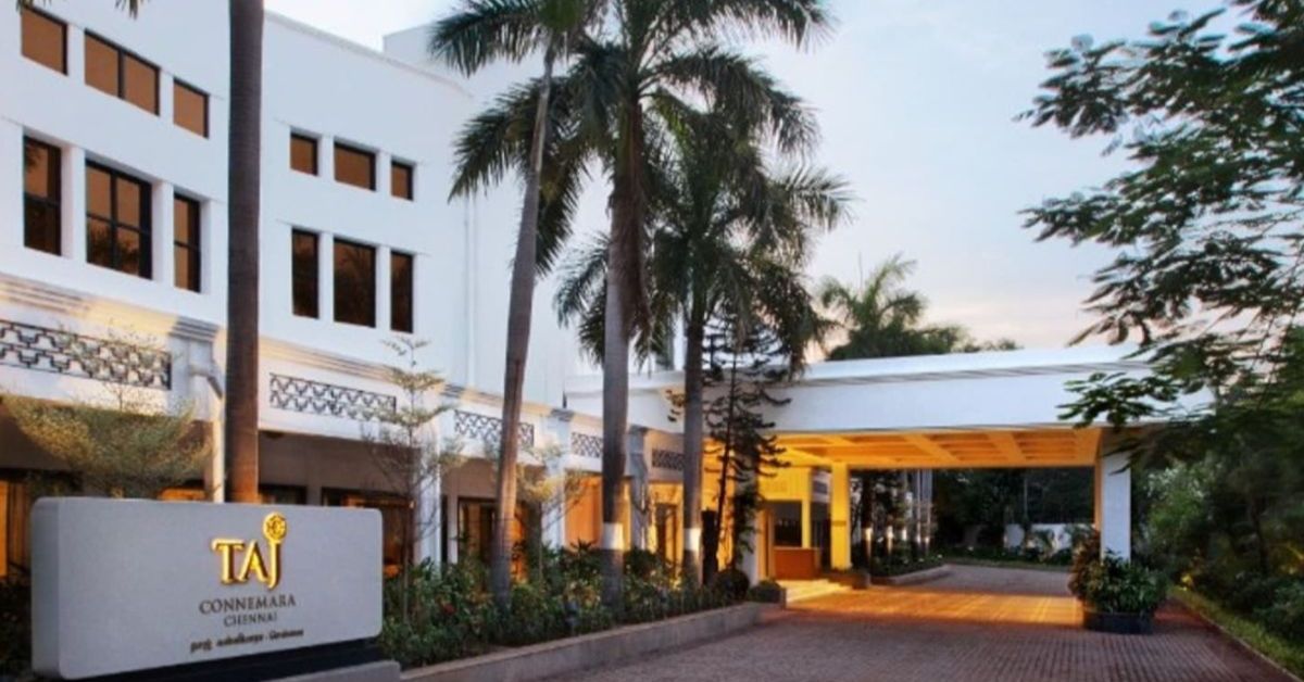 The Taj Connemara was once home to the Madras Club.