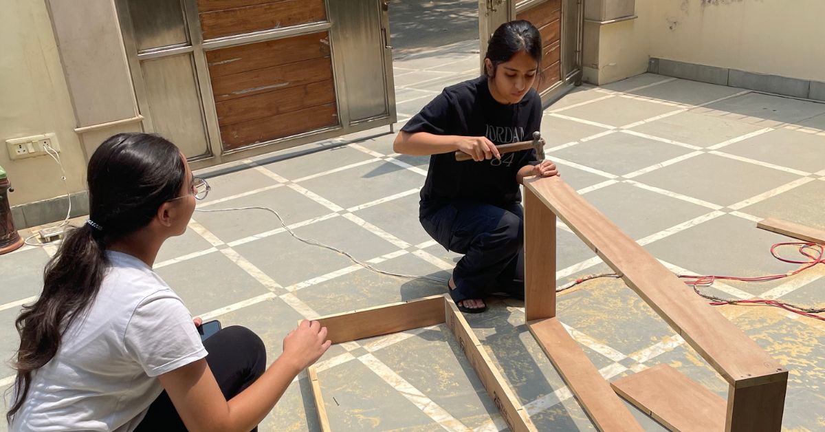 The coolers were not assembled in high-tech labs but in homes and backyards, using scrap wood