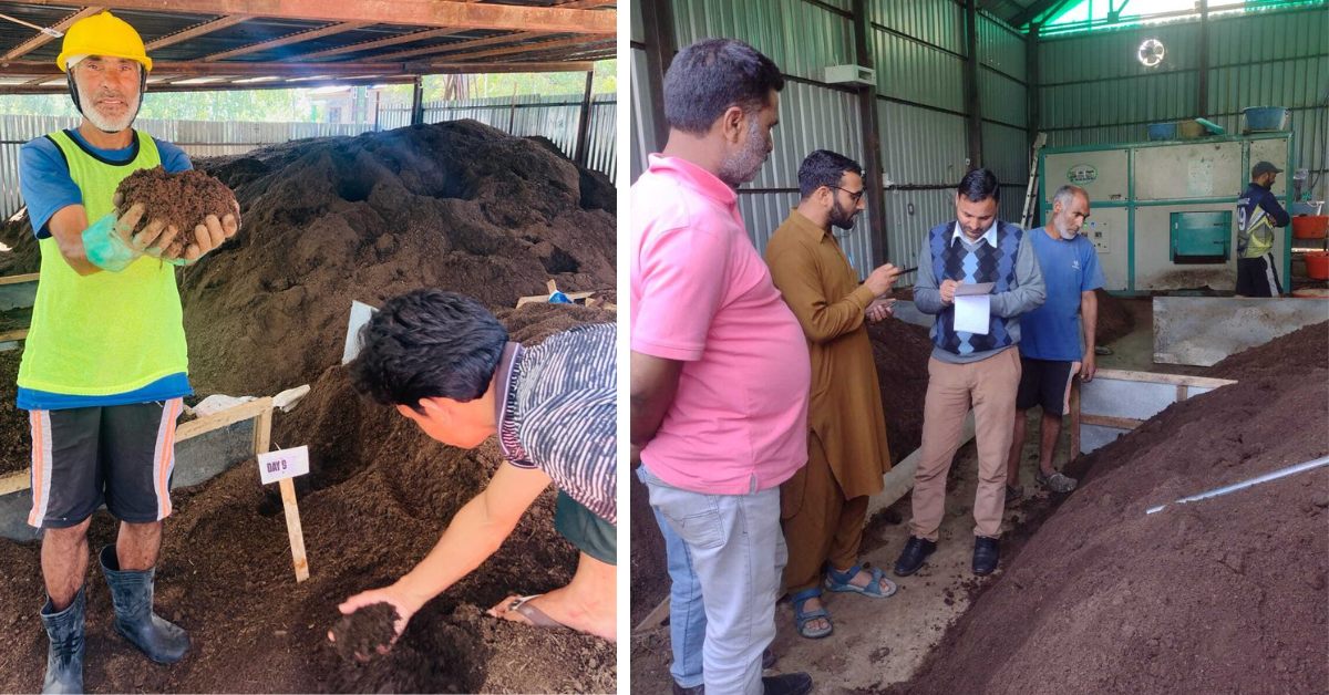 By turning polythene into thread, Aamir’s team bridges sustainability with Kashmiri handlooms.