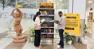 This Airport Library in Bhubaneswar Lets You Pick A Book for Free While Waiting for Your Flight