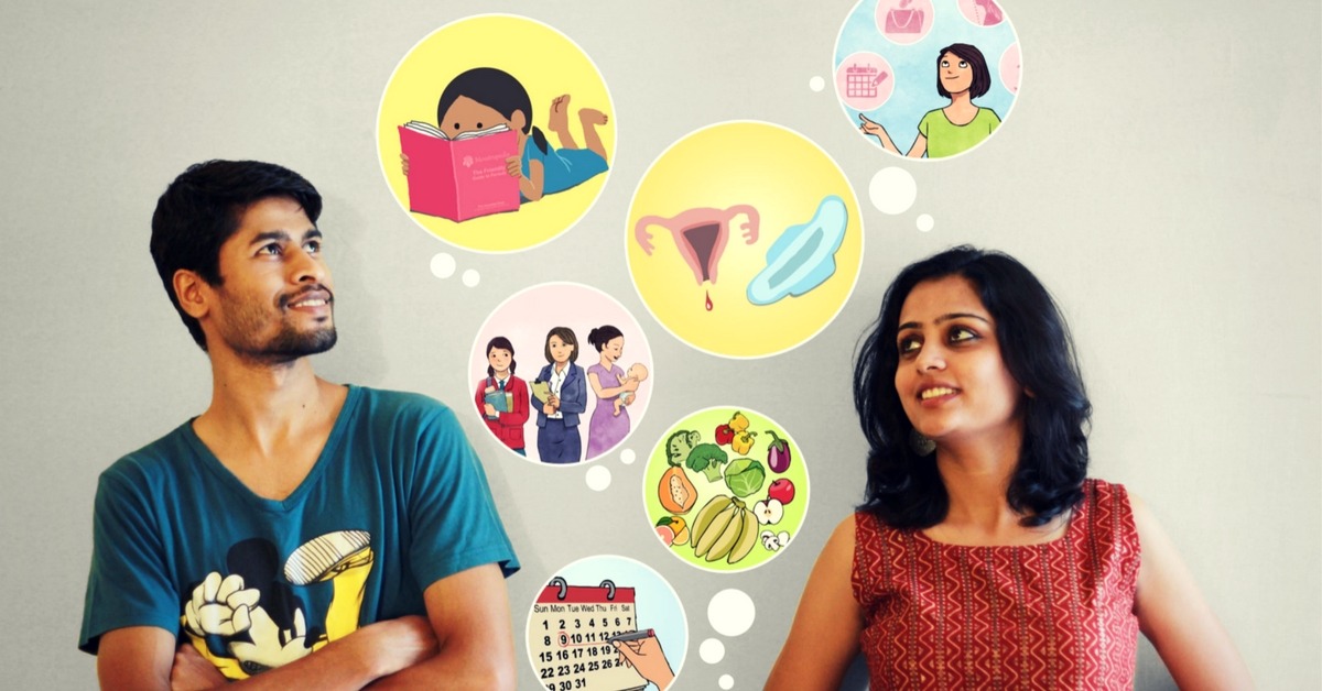 अदिति गुप्ता, तुहिन पॉल और रजत मित्तल द्वारा स्थापित, मेंसट्रुपेडिया पीरियड्स के लिए एक दोस्ताना गाइड है
