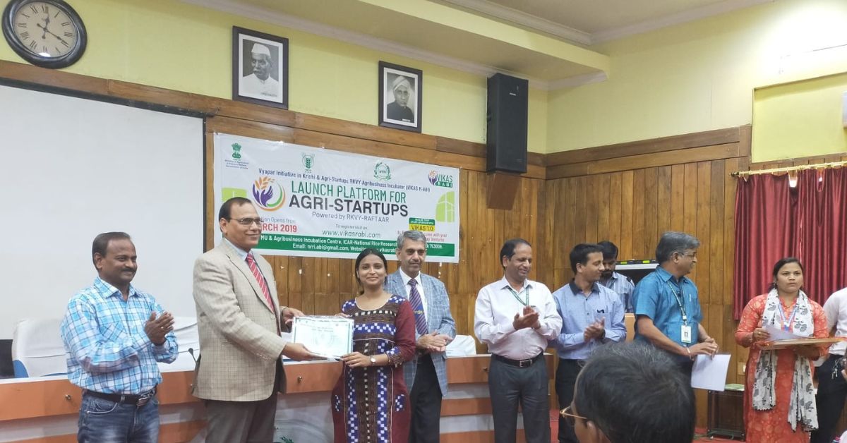 Dr Sahu was selected for RKVY (Rashtriya Krishi Vikas Yojana)-RAFTAAR that aims to strengthen the agriculture and allied sectors.