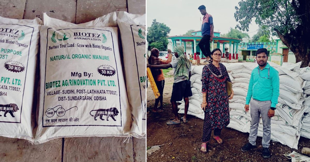 Dr Sahu's company, Biotez Agrinovation Pvt. Ltd., produces 2,000 tonnes of bio-fertiliser monthly.
