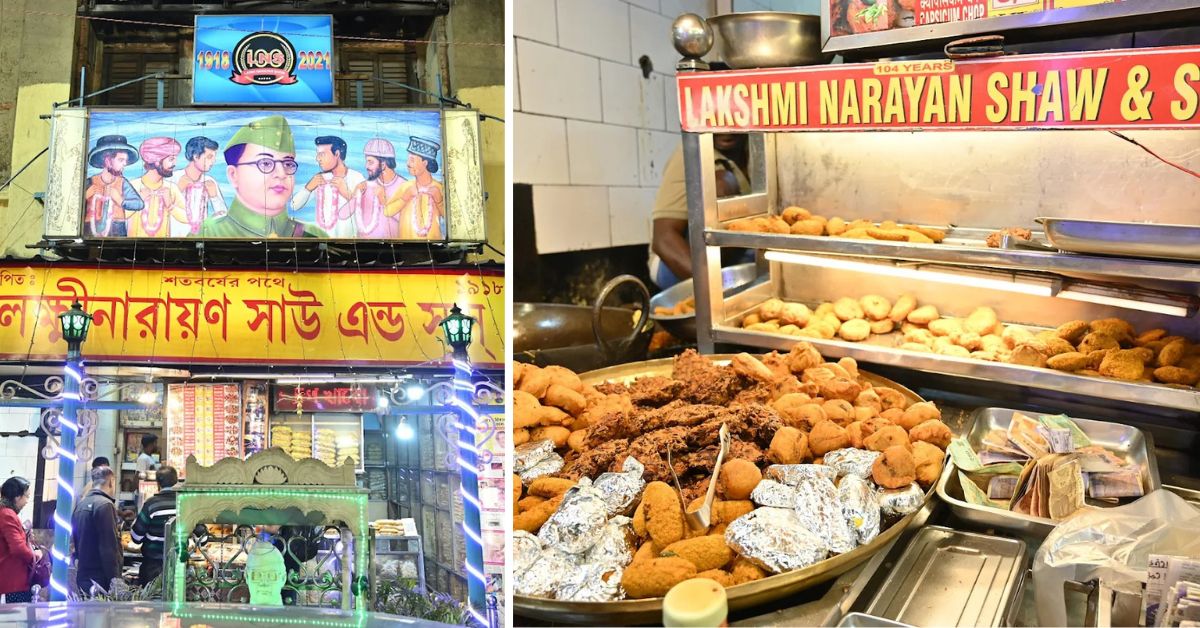 लक्ष्मी नारायण शॉ एंड संस एक सदी से अधिक समय से अपने सुनहरे, कुरकुरे टेलीबाजस के साथ कोलकाता को खुश कर रहे हैं - एक पसंदीदा एक बार सुभाष चंद्र बोस द्वारा खुद को याद किया।