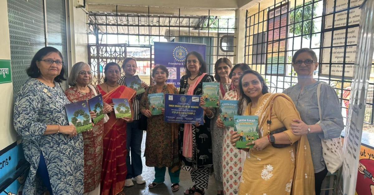 Pritu provides the recycled notebooks to underprivileged children as well as to those who donate waste paper