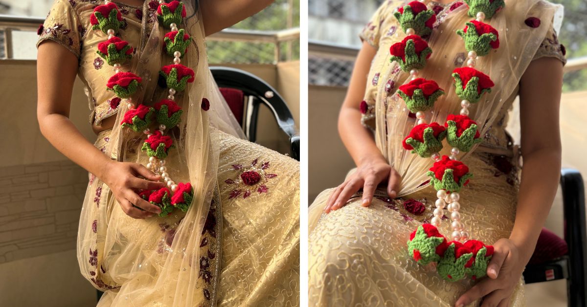 Zainab's crochet brand focuses on the emotional value of each varmala.