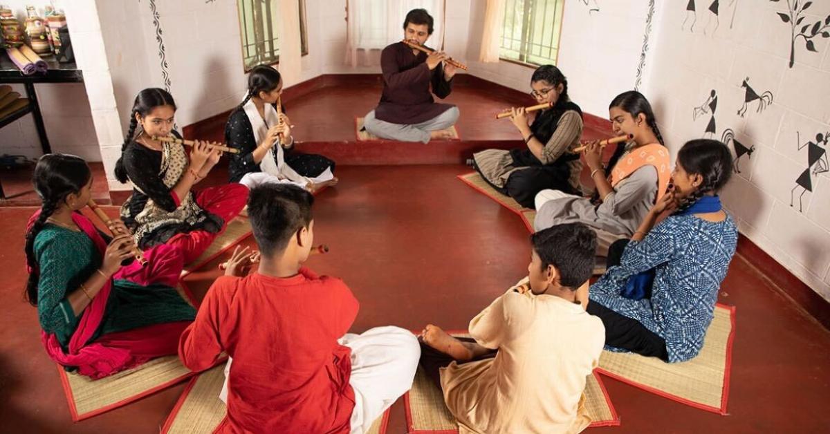 Small-group learning allows children to ask questions freely and engage closely with their teachers.