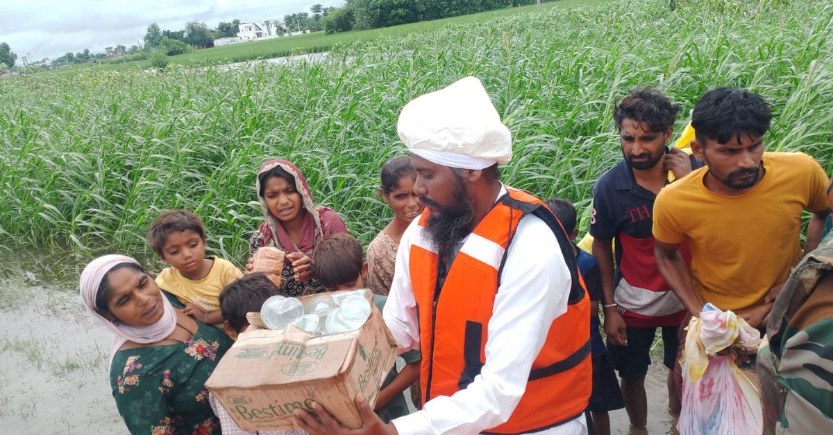 Relief and rescue operations are ongoing on ground to help the people affected by the Punjab floods