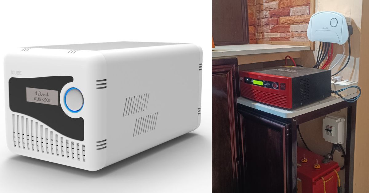 Energy24by7 developed the iCUBE, a more efficient and integrated solar UPS that ensures up to 97% energy efficiency.