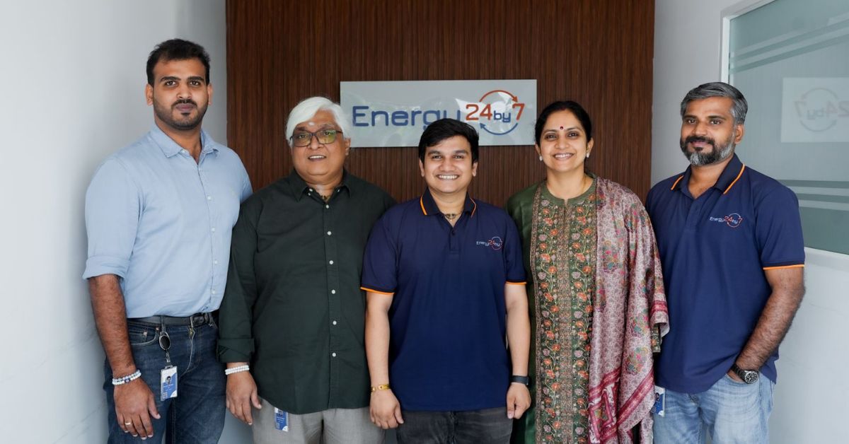 From Left: Harsh Mohan, Dr Vinod Kumar Gopal, Nishanth CP, Lakshmi Nambiar, Kiran S.